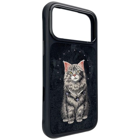 NIMMY futerał LUCKY FASHION CAT kompatybilny z MagSafe do IPHONE 18 Pro/17 Pro czarny
