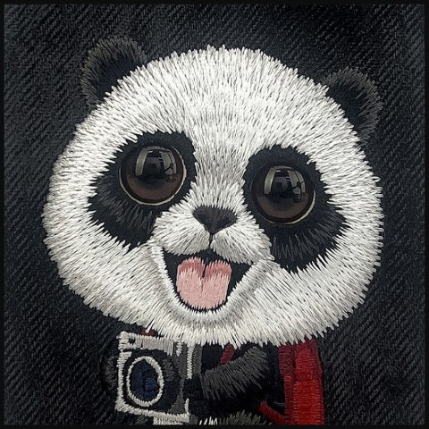 NIMMY futerał BIG EYED GIANT PANDA do IPHONE 18 Pro Max/17 Pro Max czarny