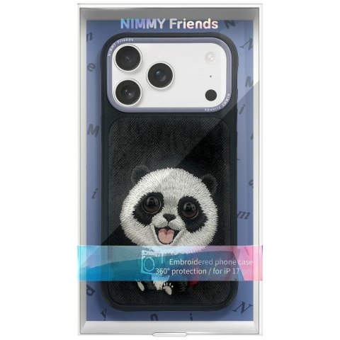 NIMMY futerał BIG EYED GIANT PANDA do IPHONE 18 Pro/17 Pro czarny