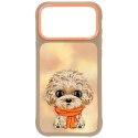 NIMMY etui do IPHONE 18 Pro / 17 Pro BIG EYED TEDDY POODLE brązowy