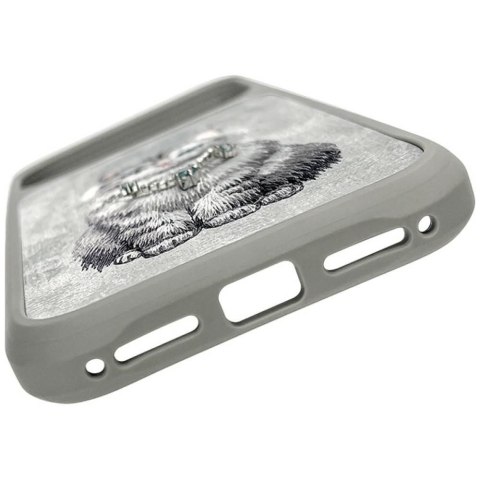 NIMMY etui do IPHONE 18 Pro Max / 17 Pro Max LUCKY FASHION CAT z MagSafe szary