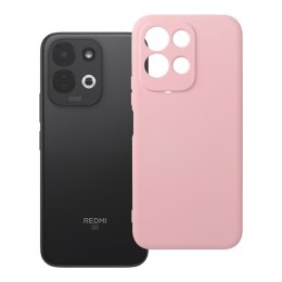 Etui na Xiaomi Redmi 17 4G / 5G Silicone pudrowy róż