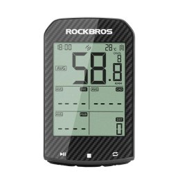 Licznik rowerowy Rockbros M1Pro Bluetooth GPS IPX6 - czarny