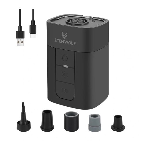 Pompka elektryczna Etenwolf AIR 5 Pro 10400mAh (czarna)