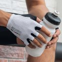 Rękawiczki rowerowe Rockbros TLS004 ROAD TO SKY krótkie amortyzujące S - białe