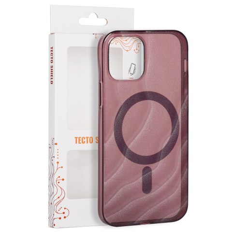 Tecto Shield nakładka Desert Mag do iPhone 12 / 12 Pro 6,1" mahoń