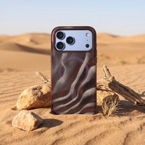 Tecto Shield nakładka Desert Mag do iPhone 14 Pro 6,1" mahoń