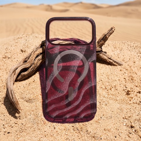 Tecto Shield nakładka Desert Mag do iPhone 15 6,1" mahoń