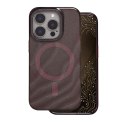 Tecto Shield nakładka Desert Mag do iPhone 15 Pro 6,1" mahoń