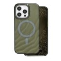 Tecto Shield nakładka Desert Mag do iPhone 15 Pro Max 6,7" ciemna oliwka