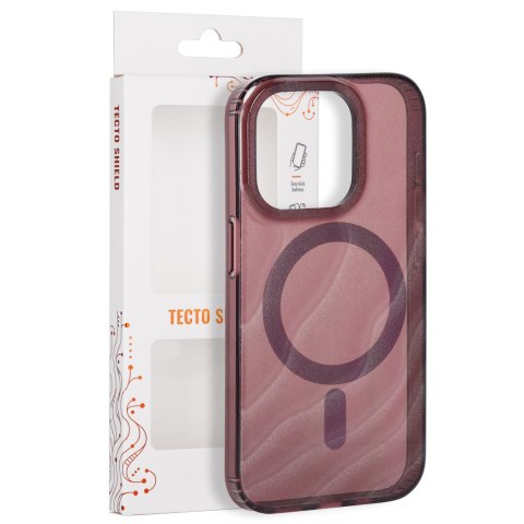 Tecto Shield nakładka Desert Mag do iPhone 15 Pro Max 6,7" mahoń