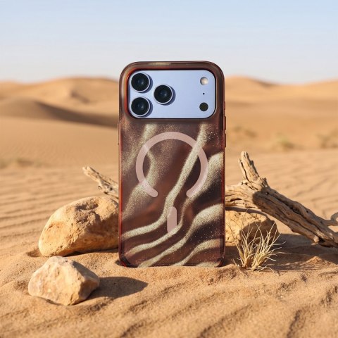 Tecto Shield nakładka Desert Mag do iPhone 15 Pro Max 6,7" terakota