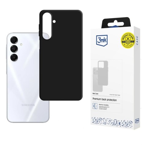 Etui 3mk Matt Case na Samsung Galaxy A17 5G - czarne matowe