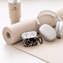 Etui Tech-Protect Lamano na AirPods 4 / 5 - czarno-brązowe
