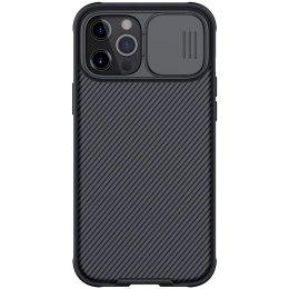 Nillkin CamShield Pro Case pancerne etui pokrowiec osłona na aparat kamerę iPhone 12 Pro / iPhone 12 czarny - OUTLET