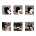 Szkło hybrydowe Tech-Protect Glass Flex+ 2-pack na Apple Watch 10 42 mm - czarne