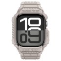 Pasek Spigen Rugged Armor Pro V2 na Apple Watch (46 mm) - beżowy
