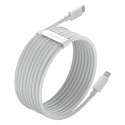 Kabel Baseus Simple Wisdom Lightning / USB-C 20W 1.5 m 2 szt. - biały - OUTLET