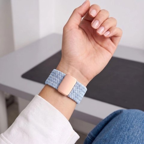 Pasek Tech-Protect Nylonmag na Apple Watch 4 / 5 / 6 / 7 / 8 / 9 / SE (38 / 40 / 41 mm) - niebieski