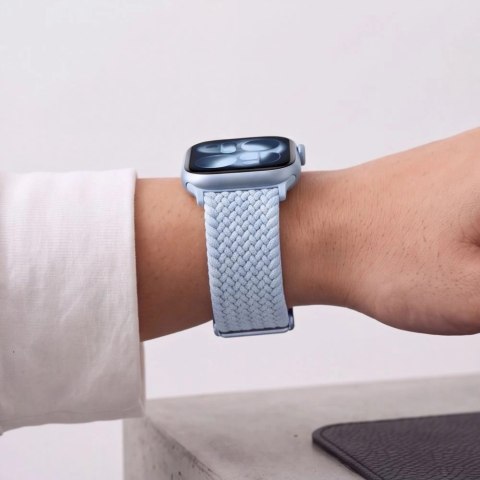 Pasek Tech-Protect Nylonmag na Apple Watch 4 / 5 / 6 / 7 / 8 / 9 / SE (38 / 40 / 41 mm) - niebieski