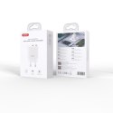 XO ładowarka sieciowa CE55 2x USB 2,4A biała