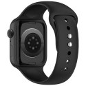 Pasek Tech-Protect Silicone na Apple Watch 44 / 45 / 46 / 49 mm - czarny