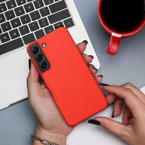 Etui na Samsung S25 PLUS Silicone brzoskwiniowe