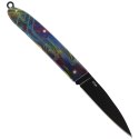Nóż Herbertz Solingen Hit Rainbow Titanium, Black Blade (577309)