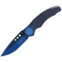 Nóż składany Herbertz Solingen Hit Aluminium Blue-Black 90mm (584412)