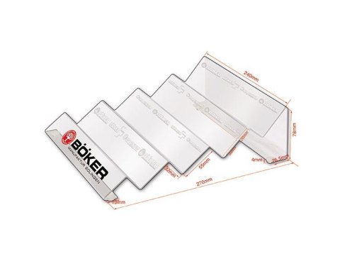 Boker Manufaktur Solingen akrylowy stojak na 4 noże