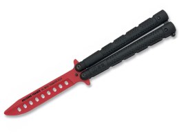 Nóż K25 Balisong Trainer Red