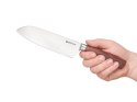 Nóż Kuchenny Boker Core Santoku Nóż X50CrMoV15 Orzech