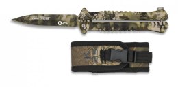 K25 Nóż Motylek Balisong 02132 Sand Phyton, Powłoka Camo, T-bar