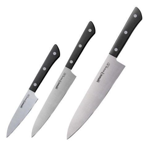 Zestaw 3 noży kuchennych Samura Harakiri 0220B