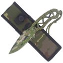 Nóż Martinez Albainox Apalachee Green Camo Pixel (32252)