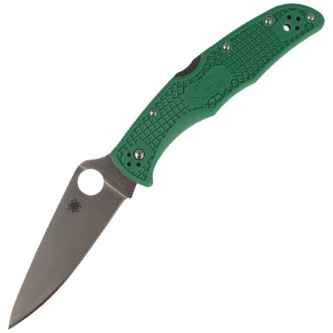 Nóż Spyderco Endura 4 FRN Green Flat Ground Plain