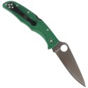 Nóż Spyderco Endura 4 FRN Green Flat Ground Plain