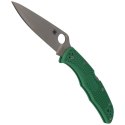 Nóż Spyderco Endura 4 FRN Green Flat Ground Plain