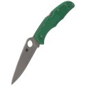 Nóż Spyderco Endura 4 FRN Green Flat Ground Plain