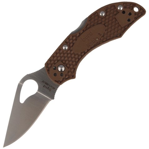 Nóż Spyderco Byrd Robin 2 FRN Brown, Plain (BY10PBN2)