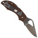 Nóż Spyderco Byrd Robin 2 FRN Brown, Plain (BY10PBN2)