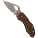 Nóż Spyderco Byrd Robin 2 FRN Brown, Plain (BY10PBN2)