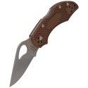 Nóż Spyderco Byrd Robin 2 FRN Brown, Plain (BY10PBN2)