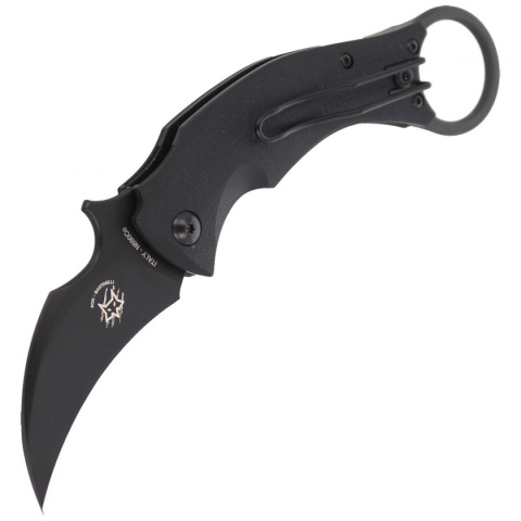 Nóż składany FOX Karambit Black Bird by Bastinelli G10 OD Green, Stone Washed (FX-591 ODSW)