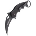 Nóż składany Fox Karambit w/ Emerson Wave Black G10, Black Idroglider N690Co (479)