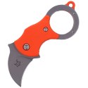 Nóż składany FOX Karambit Mini-KA FRN Orange, Bead Blasted