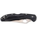 Nóż Spyderco Delica 4 FRN Black Flat Ground Plain (C11FPBK)