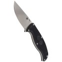 Nóż Spyderco Enuff FRN Black Clip Point Plain (FB31CPBK)