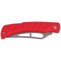 Nóż składany Mikov Crocodile Clip Point Red ABS, Mirror (243-NH-1/A RED)