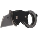 Nóż składany FOX Karambit Mini-TA FRN Black, Bead Blasted (FX-536)